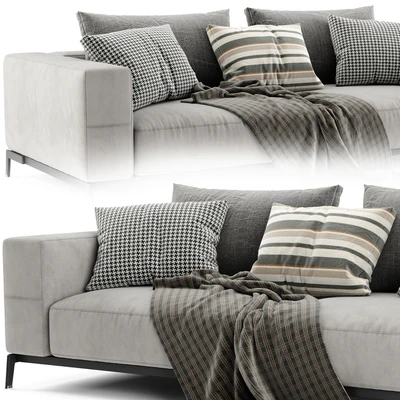 Flexform Ettore 2 Seats Sofa — Ver 5