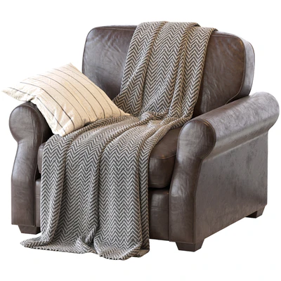 Fremont Roll Arm Upholstered Armchair — Ver 1