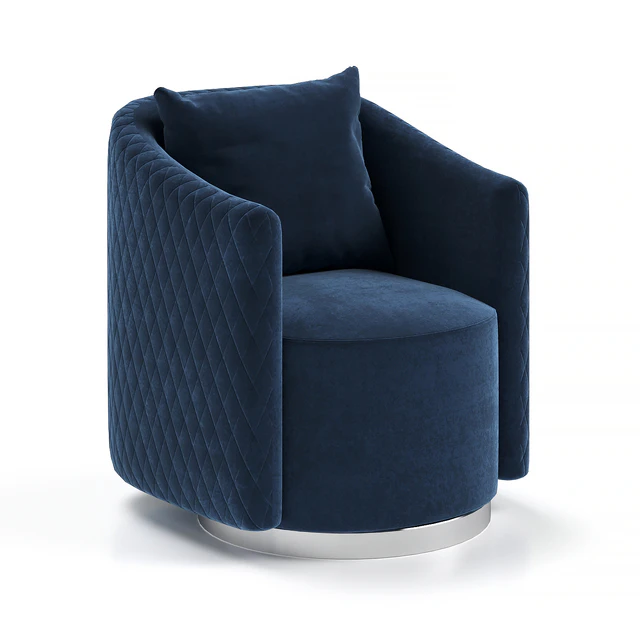 The chair rotating 48MY-2573 DBL from Garda Decor — Descargar