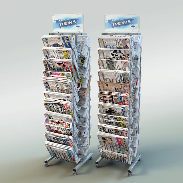 Стенд с газетами / Newspaper Stand — Скачать
