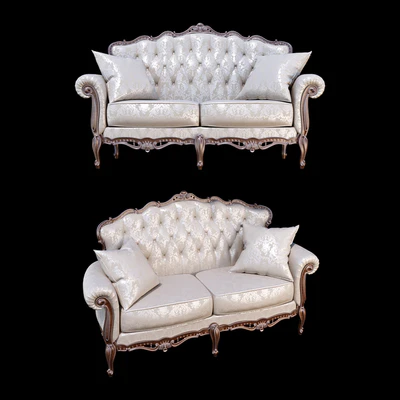 Sofa Double Angelo Cappellini AUSTEN — Ver 1