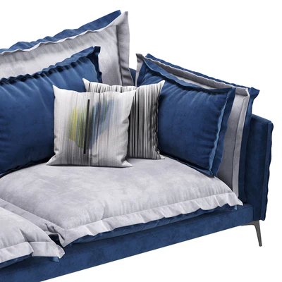 Arketipo Auto Reverse 2 Seater Velvet Sofa — Ver 2
