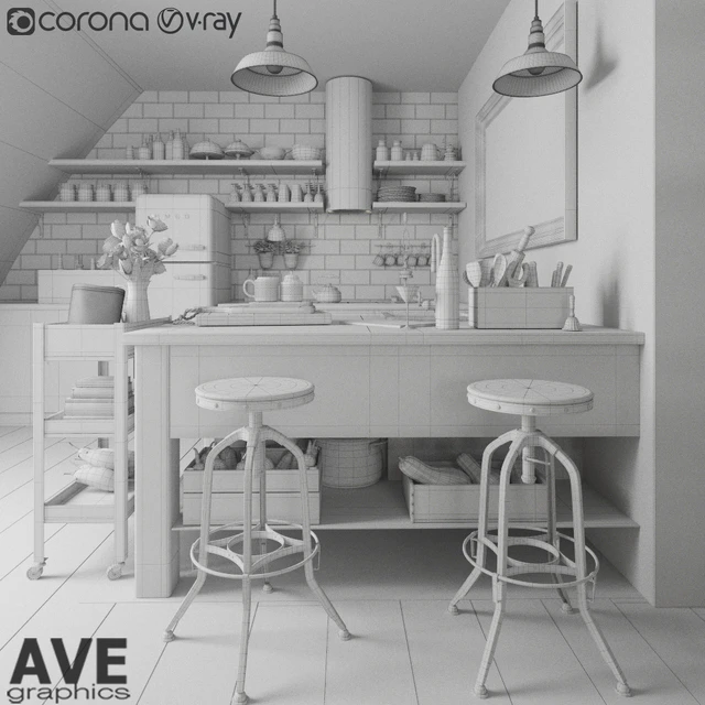 AVE Kitchen bar volume — Скачать
