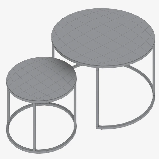 Leonor coffee table set by La Forma — Descargar