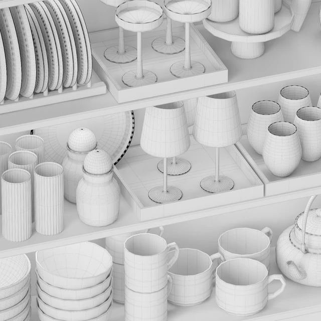 Dishes set - 6 — Скачать