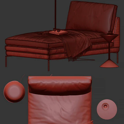 Zanotta William Lounge — Ver 2