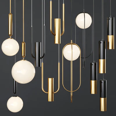 Pendant lights set 053 — Скачать