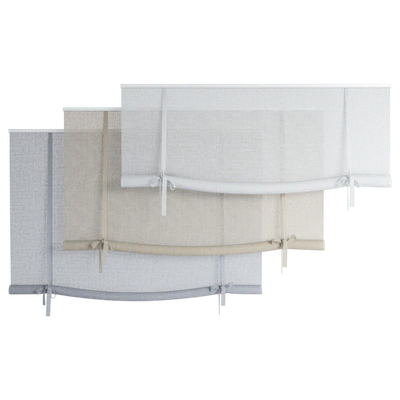 Roman Curtains 202 | Sheer Roller Blind with bows — Вид 4