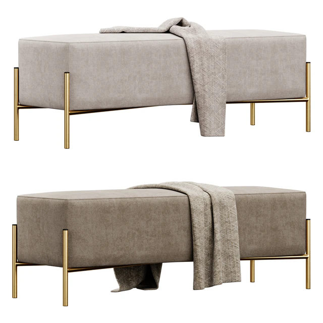 Ivor Upholstered Bench by Etta Avenue — Скачать