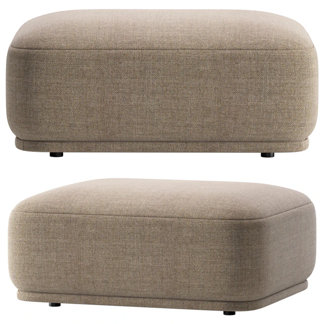 Rectangular pouf Fabro/Пуф прямоугольный Фабро — Скачать