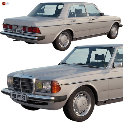 Mercedes benz W123 — Ver 1