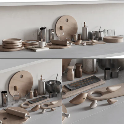 067 Kitchen Decor Set Accessories 02 — Ver 1