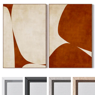 Set of large wall paintings 2891 — Ver 1