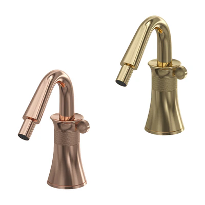 Single-hole bidet mixer Stella 130 — Вид 2