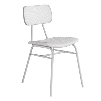 Aeon Black Faux Leather Dining Chair — Ver 4