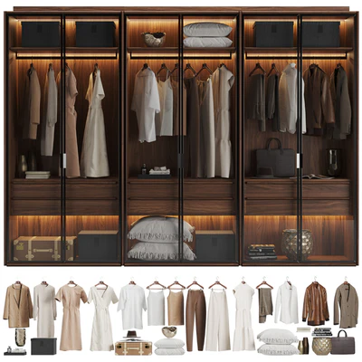 Porada My Suite Glass Doors Wardrobe — Вид 1