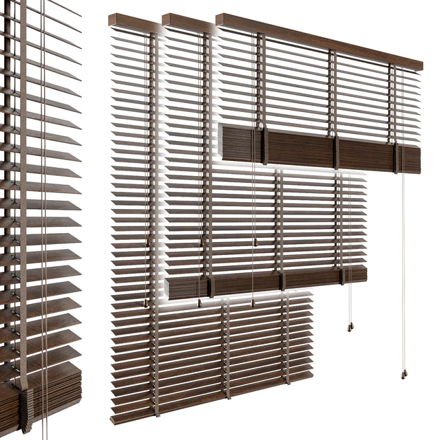 Wood venetian blind — Download