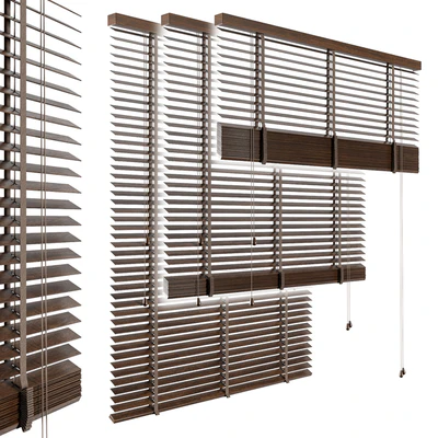 Wood venetian blind — View 1