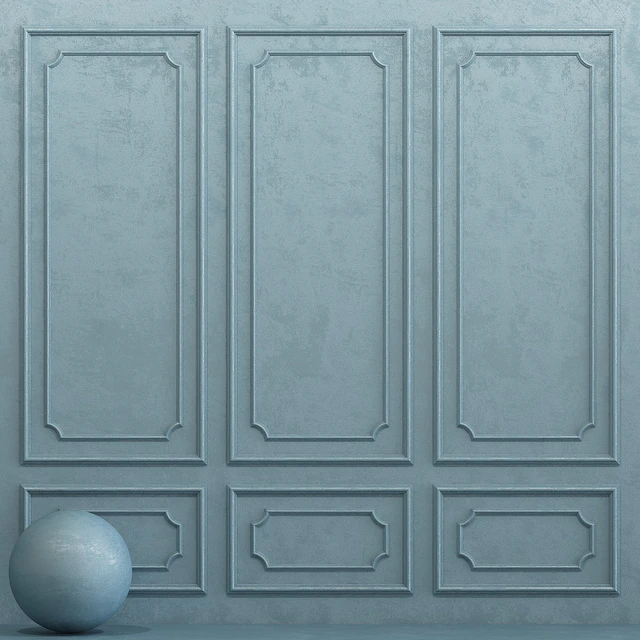 Decorative plaster with molding 14 — Download