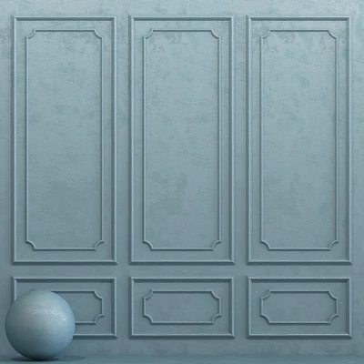 Decorative plaster with molding 14 — download