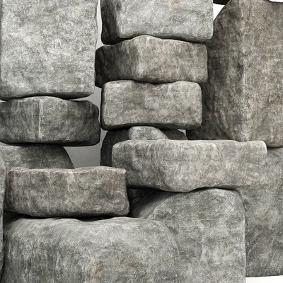 Rock stone collection decorative / Коллекция скального камня для декорации — Вид 2