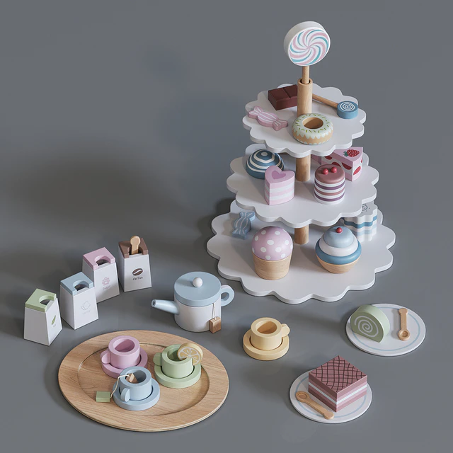 Toy set for tea — Descargar