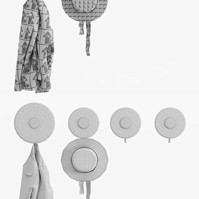 Porada Jupiter Wall clothes-stand — Скачать