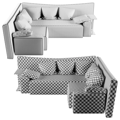 Sofa Driade Wow low back by philippe starck — Ver 2