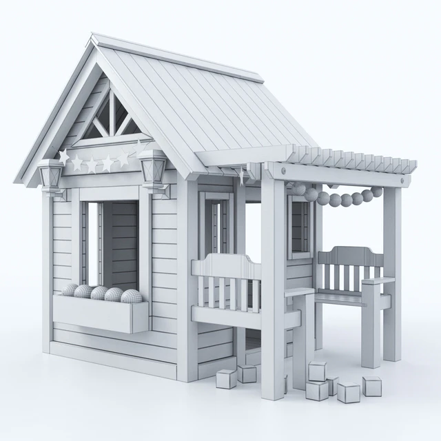 Playhouse - Wendy house for children — Скачать