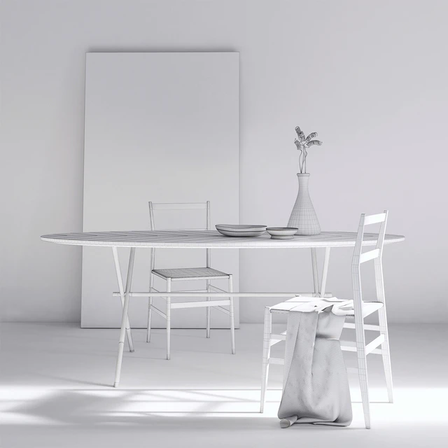 Pietro Russo Piuma Table Set — Descargar