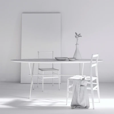 Pietro Russo Piuma Table Set — Ver 2