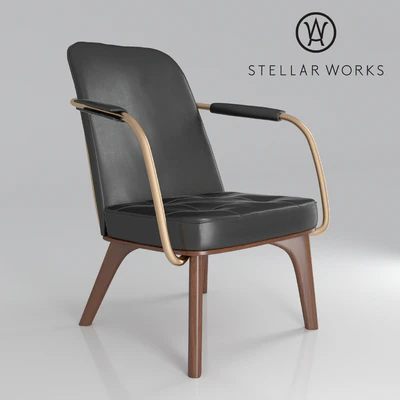 Stellar Works - UTILITY LOUNGE CHAIR — Вид 2