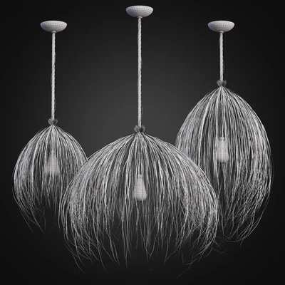 Ceiling lamp dry leaves — Вид 2