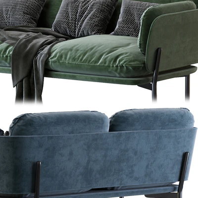 Cloud Two Seater LN2 desert stone by &TRADITION — Вид 3