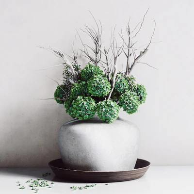 Hydrangea Vase — Ver 1