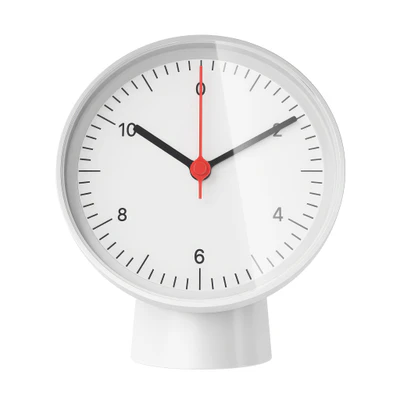 table clock white by hay — скачать