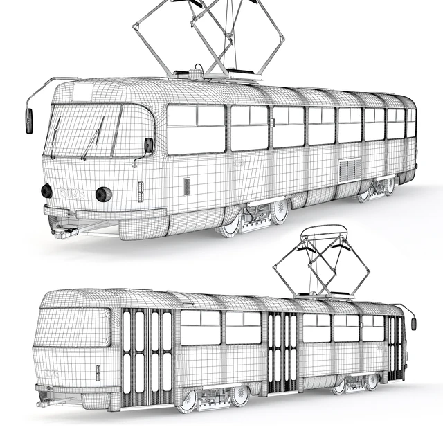 Tatra tram T3 — Descargar