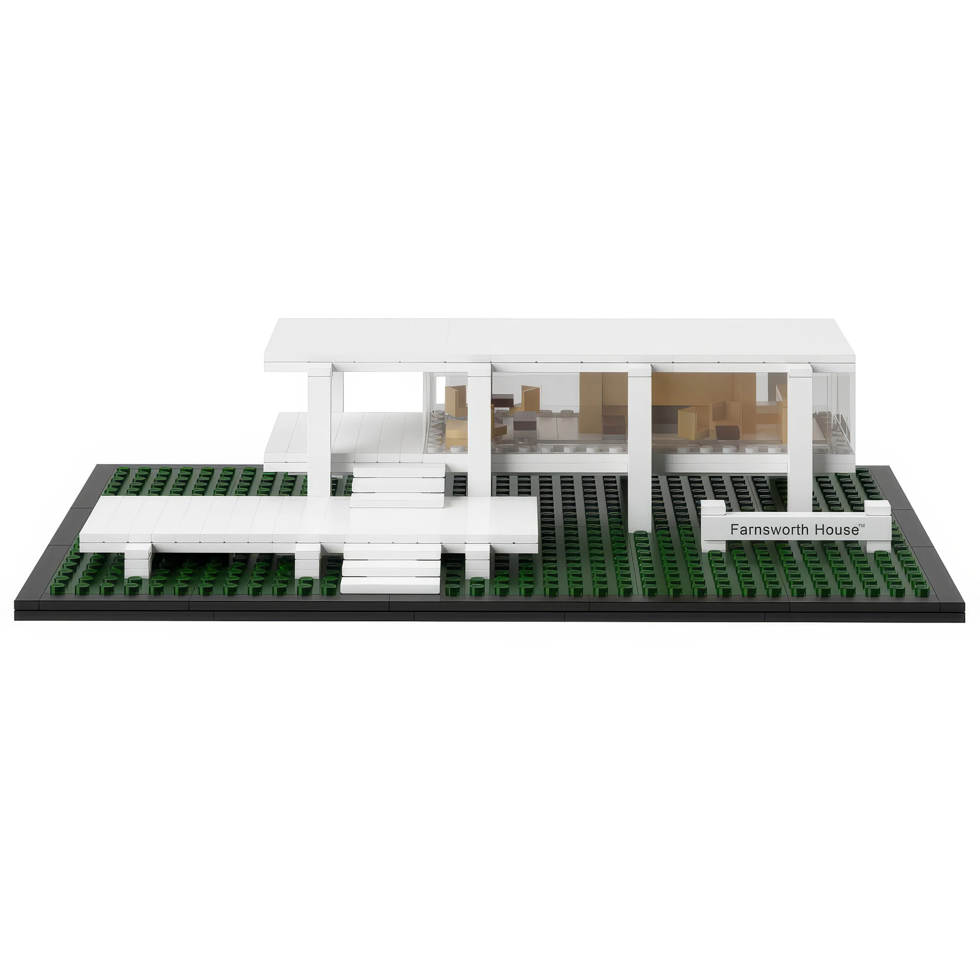 farnsworth house by lego — Скачать