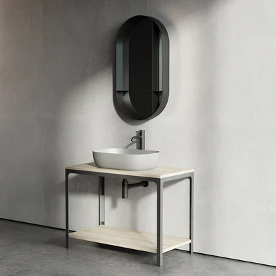 Scarabeo Ceramiche ABLE Single Vanity Unit Set 1 — Ver 3