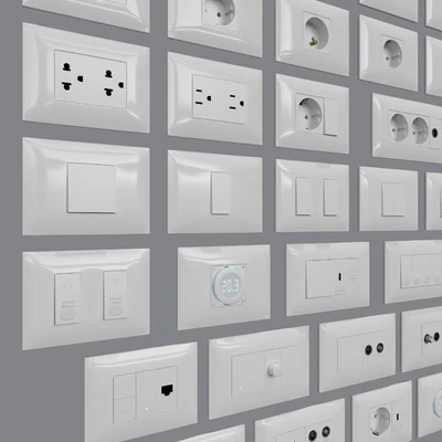 Sockets and switches Vimar Neve Up (IT/US standard cover plates) — Ver 3