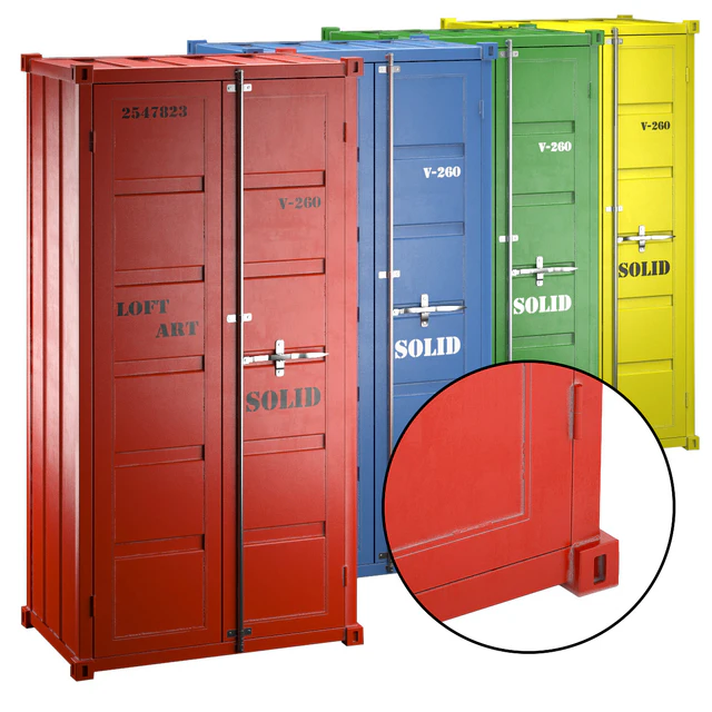 Sea Container wardrobe 4 COLORS — Descargar