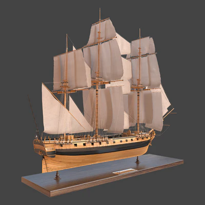 Sailing ship "Katrin" — Ver 2