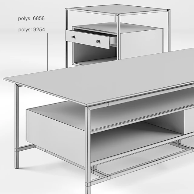 Brody Lamp Table, Clifford Cocktail Table — Скачать