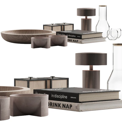 055 Living decor set NATURE ACCESSORIES 02 — Ver 4