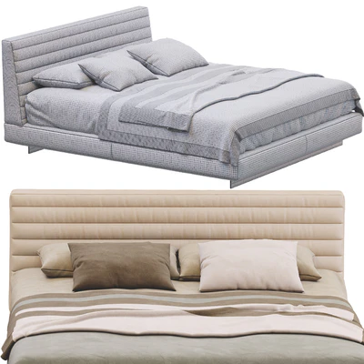 Bed roger by minotti — Ver 3
