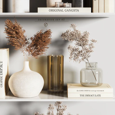decorative set 45(vray) — Ver 2