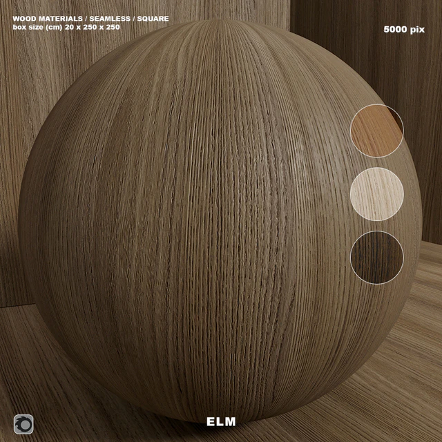 Material wood (seamless) elm - set 125 — Descargar