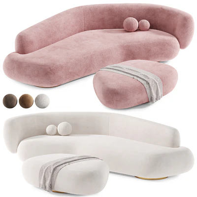 OKHA REPOSE Sofa Modern By Kookudesign — Ver 1
