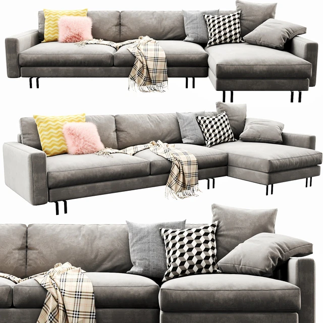 Interface Blues Chaise Lounge — Скачать