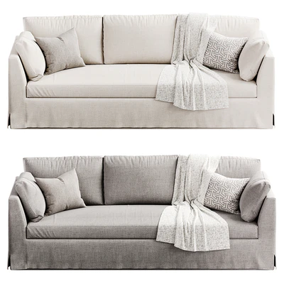 Lulu and Georgia "Coen Slipcover Sofa" — Вид 4